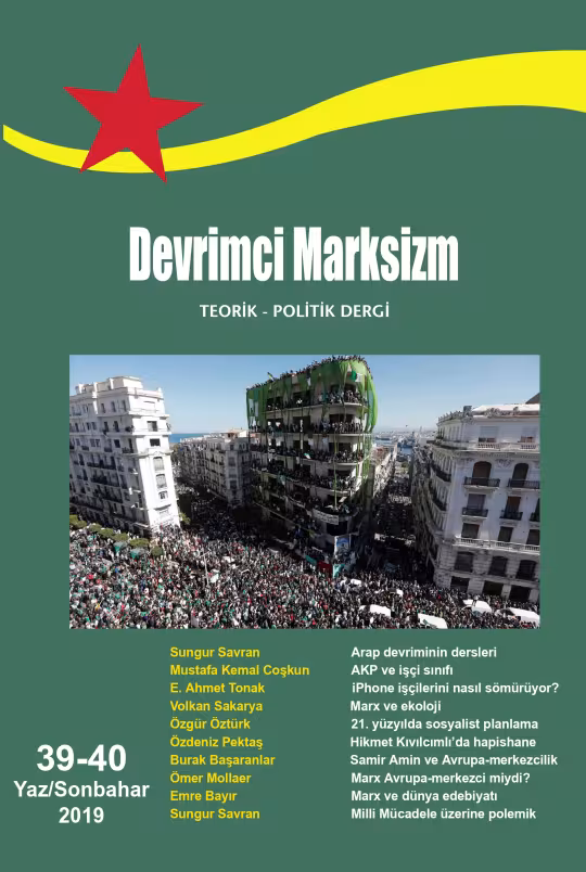Devrimci Marksizm 39-40 kapağı