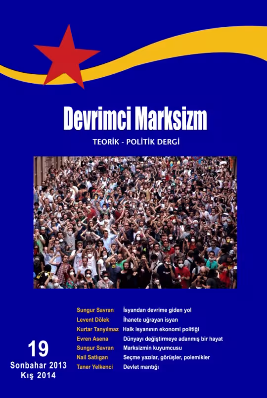 Devrimci Marksizm 19 kapağı