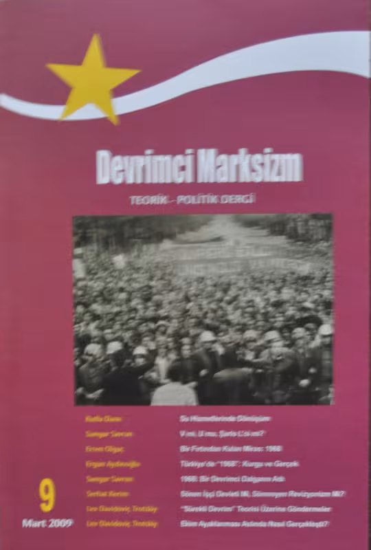 Devrimci Marksizm 9 kapağı