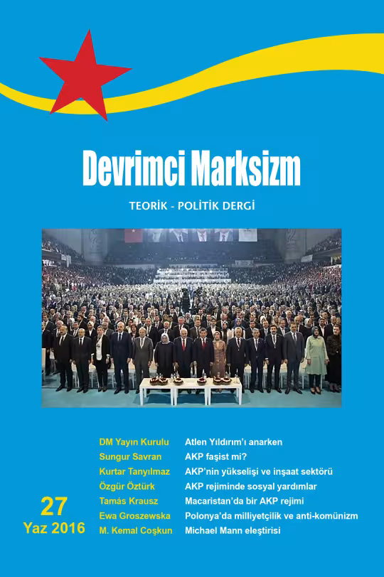 Devrimci Marksizm 27 kapağı